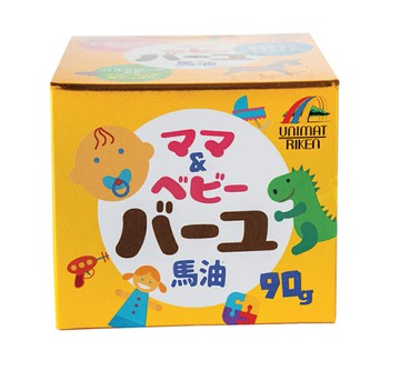 日本 UNIMAT RIKEN 媽咪寶貝 馬油保濕霜 30g｜全店$299 全家取貨免運