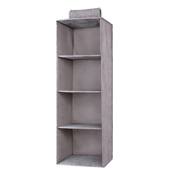 BangJiaShi 幫家適 掛式收納袋 四層  單色  1個