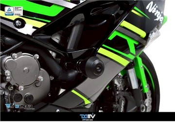 德國DMV車身防摔膠 川崎ZX6R ZX-636 改裝EASY車身防倒球