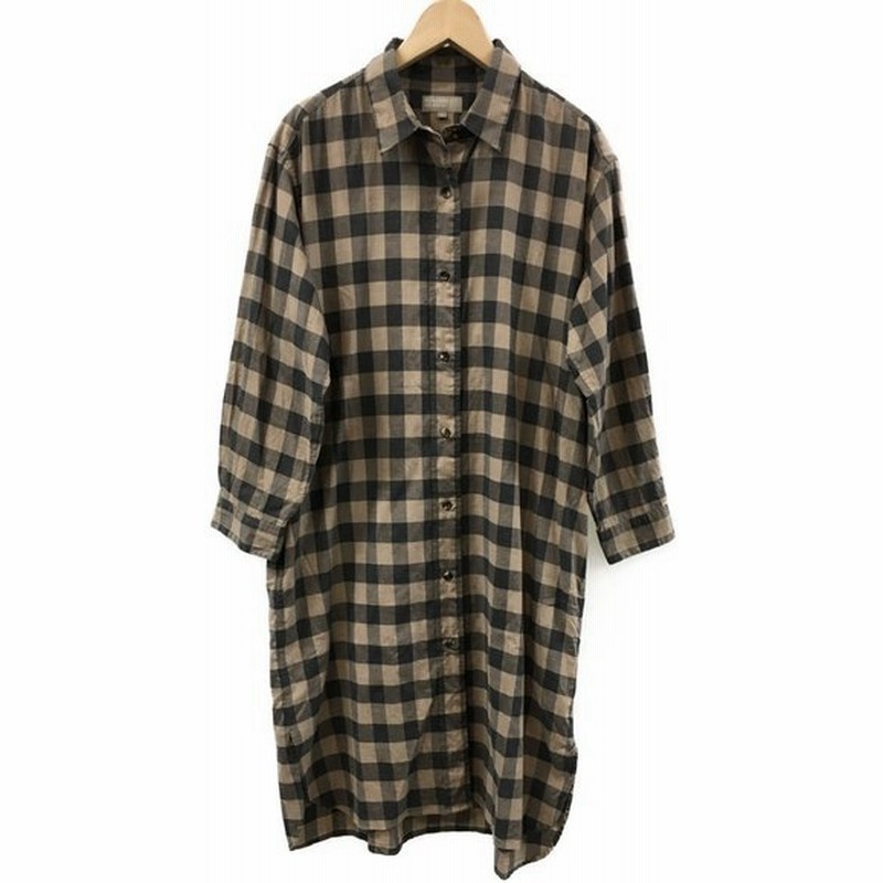 美品 マーガレットハウエル 長袖シャツワンピース チェック柄 レディース Size 1 L Margaret Howell 中古 通販 Lineポイント最大0 5 Get Lineショッピング