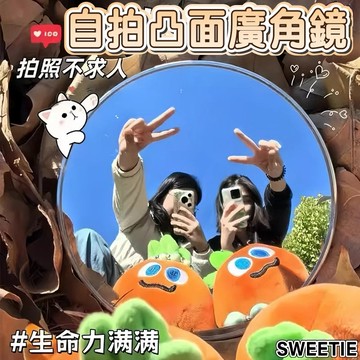 【台灣隔日到貨】自拍神器  廣角凸面鏡 自拍鏡 反光鏡 廣角鏡 旅行拍照 小圓鏡 拍照打卡 隨身小鏡子