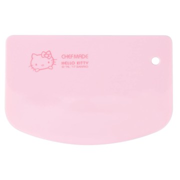 CHEFMADE 學廚 HELLO KITTY 麵團分割刮刀 塑料刮板  HELLO KITTY 粉色  1支