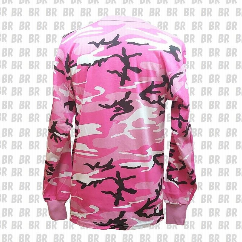 ROTHCO ( ロスコ ) カモフラ柄 長袖Tシャツ 4色展開 CAMO 迷彩