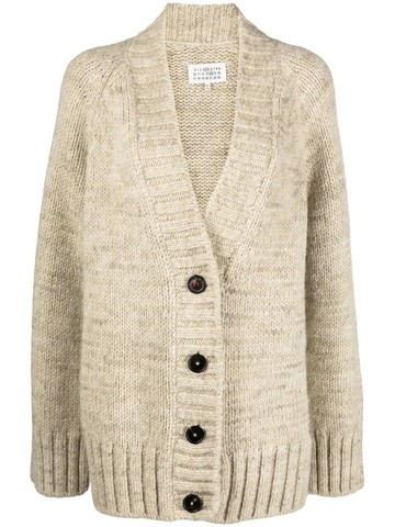 Cardigan tinto vegetale-M