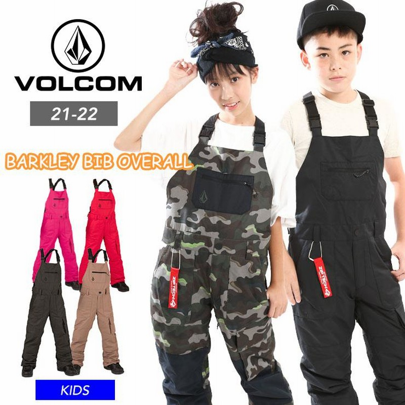 21-22 VOLCOM ボルコム BARKLEY BIB OVERALL ビブパンツ つなぎ 