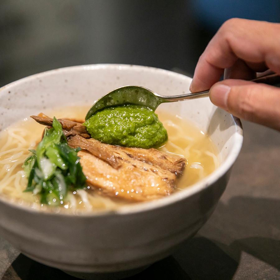 リストランテナカモト 木津川ねぎ塩 ラーメン 4個入