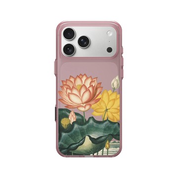 iPhone 17 Pro Max Clear (相機按鈕) 晶醺玫 - The British Library - 花之殿 ‧ 蓮