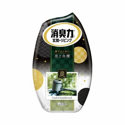 エステー お部屋の消臭力　炭と白檀の香り　４００ｍｌ 304067