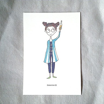 我在想你明信片-C019