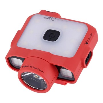 Claymore 120D 感應式輕量夾帽燈（紅色）  1個