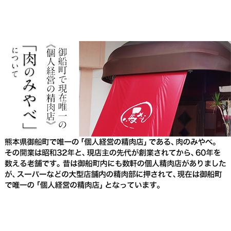 ふるさと納税 熊本県産 あか牛 焼き肉用 800g 肉のみやべ《90日以内に順次出荷(土日祝除く)》 熊本県御船町