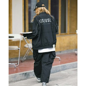 A[S]USL REFLECTIVE LOGO TRACK JACKET / ASUSL 防潑水 防風外套 夾克 外套