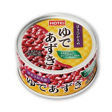 HOTEI【北海道十勝產煮紅豆罐頭 】165g