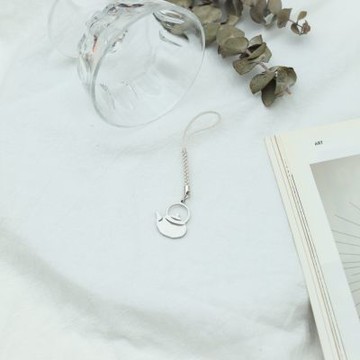 【和夢兔】京都宇治不鏽鋼吊飾(繩)-茶壺