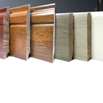 番龍眼純實木踢腳線非鋁合金北歐木地板墻角線烤漆面8cm10公分15[DD1206001]