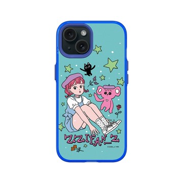 iPhone 15 Clear 激光藍 - 子凡 Zzifan_z - kawaii