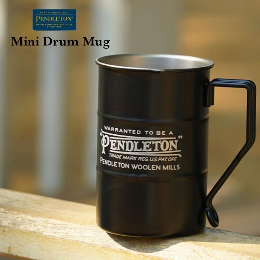 ペンドルトン ミニドラム缶マグ PENDLETON Mini Drum Mug   キャンプ小物 マグカップ ステンレスマグ お洒落キャンプ