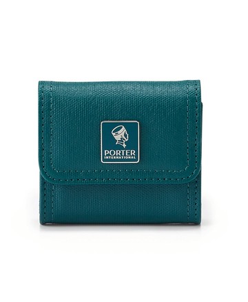 【PORTER INTERNATIONAL】MORI零錢包  11726-024118(湖水綠)