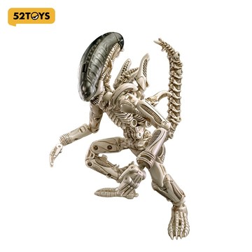 【限量發售】52TOYS 猛獸匣無限系列異形-BIOMECH變形可動拼裝機甲模型