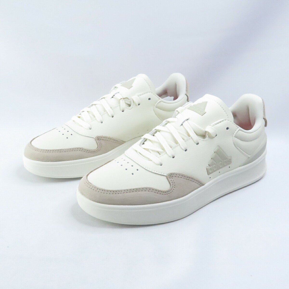 ADIDAS KATANA 女 休閒鞋 網球鞋 麂皮 IG9831 米白x奶茶【iSport愛運動】