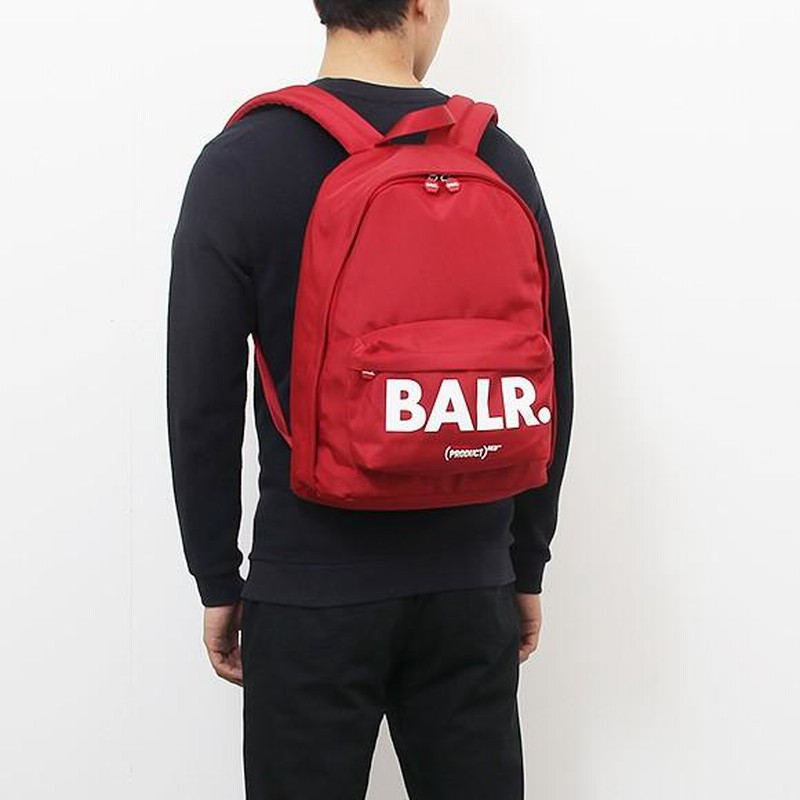 ボーラー BALR バッグ メンズ バックパック（リュック） レッド U