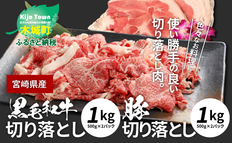 牛肉＆豚肉切り落としセット K16_0056_2