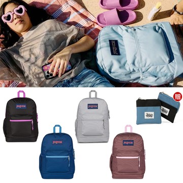 JANSPORT CROSS TOWN PLUS 校園系列後背包 -多色任選