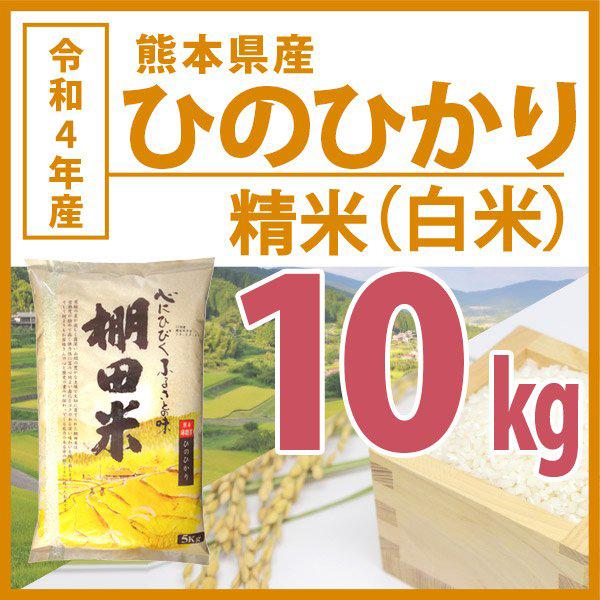 棚田米 令和5年産 熊本県ひのひかり精米 10kg