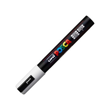 三菱uni POSCA水性麥克筆/PC5M/白/1.8-2.5mm