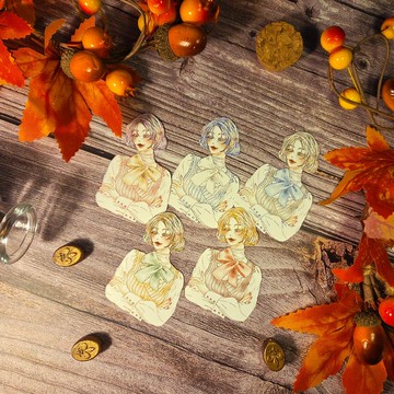 誕生石-黃玉、綠松石