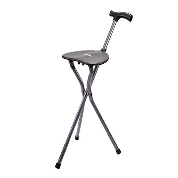 Merry Sticks 悅杖 三腳手杖椅  紳士格紋  1入