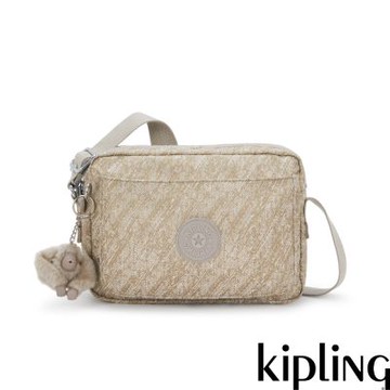 Kipling 流金多層隨身斜背包-ABANU M