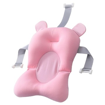 哩哩摳摳 LILIKOKO 嬰兒浴網厚款 三釦式  1個  粉色