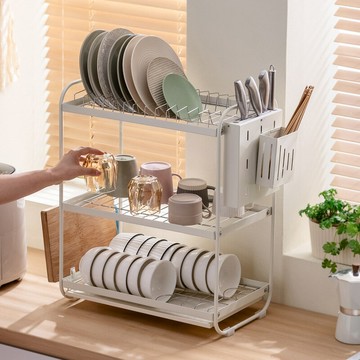 ??快速出貨?? 附發票 十一維度廚房碗架瀝水架置物架新款臺面家用放碗盤碗筷碗碟收納架
