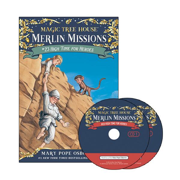 Merlin Mission #23 High Time for Heroes (Paperback   CD)