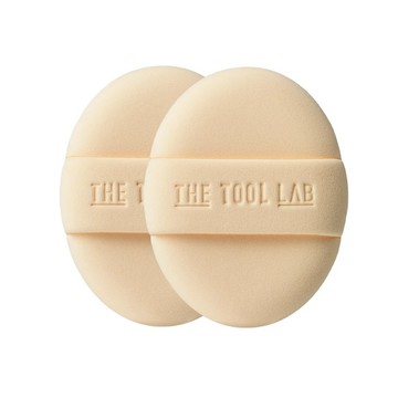 The Tool Lab遮瑕持久粉撲（橢圓）-兩入
