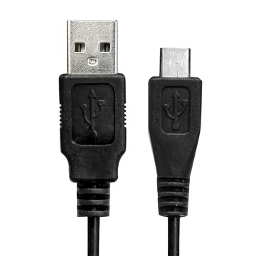 Kinyo Micro USB 充電傳輸連接線  黑色  1條  1.2m