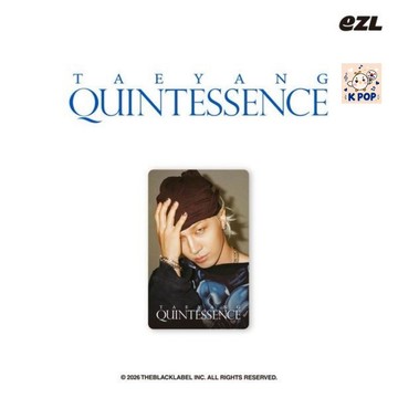 韓居🇰🇷預購 太陽TAEYANG BIGBANG - QUINTESSENCE_EZL TRANSIT CARD 交通卡