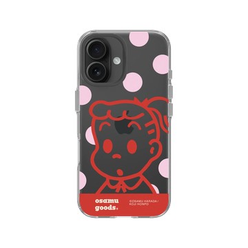 iPhone 16 Clear 透明 - OSAMU GOODS - 大圓點系列-Jill