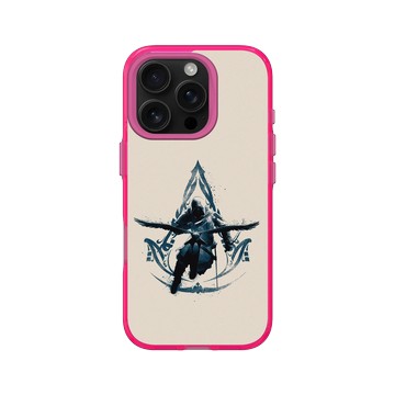iPhone 16 Pro Clear 粉漾桃 - Assassin's Creed - Assassin's Creed Mirage® - Basim & Eagle Crest