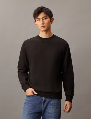 Calvin Klein 後背 Monogram 標誌印花運動衫