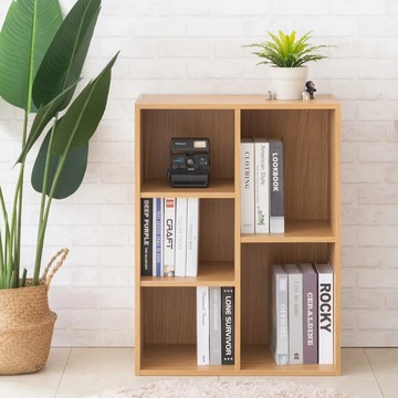 TZUMii賀比五格櫃/書櫃/空櫃/收納櫃/置物櫃-雙色可選