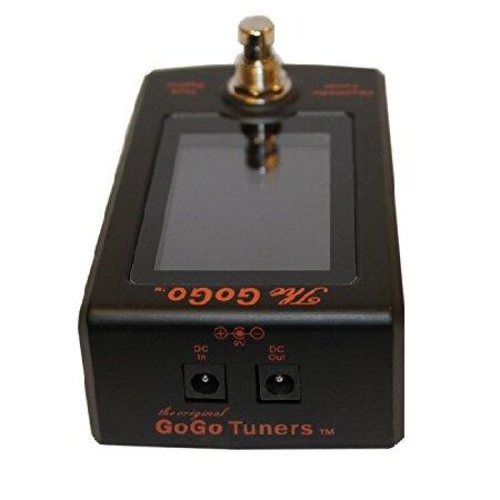 GoGo Tuners Chromatic Pedal Tuner with ChromaCast Accessories, Black