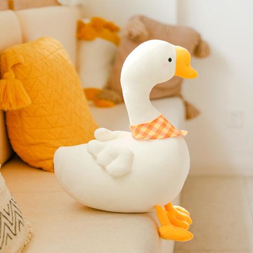毛绒玩具 賽特大白鵝玩偶天鵝公仔毛絨玩具兒童生日禮物女生睡覺可愛布娃娃 【年終特惠】