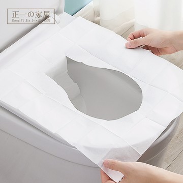 一次性馬桶墊【正一家居🔥開立發票】可溶水馬桶墊 一包10入 馬桶坐墊 攜帶式 旅行 馬桶紙  紙墊 衛生坐墊 女性衛生墊