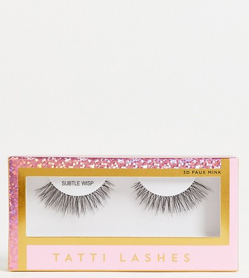 Tatti Lashes X ASOS Exclusive Subtle Wispy False Lashes-No colour