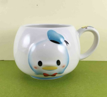 【震撼精品百貨】Donald 唐老鴨 手Q版馬克杯-唐老鴨 震撼日式精品百貨