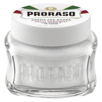 PRORASO 敏感肌 鬍前軟化膏 白標 100ml  1罐