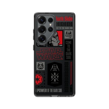 Galaxy S25 Ultra Clear 酷墨灰 - 迪士尼-星際大戰 Star Wars - 風暴兵&光劍-潮流系列