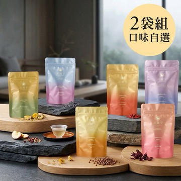 ［快速出貨］療癒身心💫收禮人自選口味【京盛宇】無咖啡因茶系列 2袋組 共20入茶包(油菊大麥茶/黑米黑豆茶/枸杞蘋果茶/苦蕎桂花茶/玫瑰洛神國寶茶/薰衣草國寶茶)